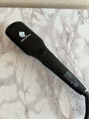 MiroPure 2-in-1 Ionic Hair Straightening Brush Model S102